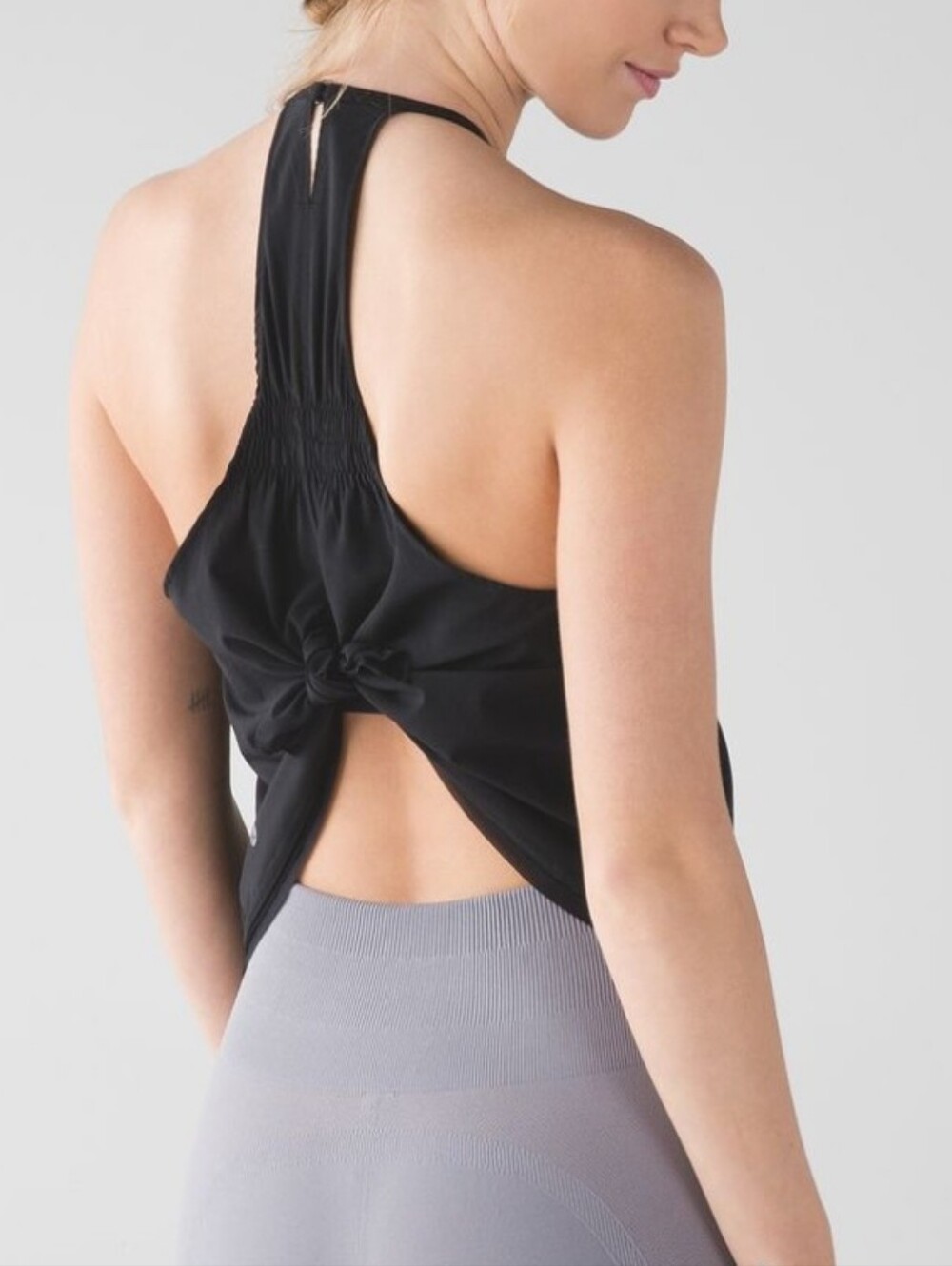 Lululemon Free Spirit Tank Black Women SzS Athletic Gym. Yoga Ultra Light Fabric - Picture 15 of 15